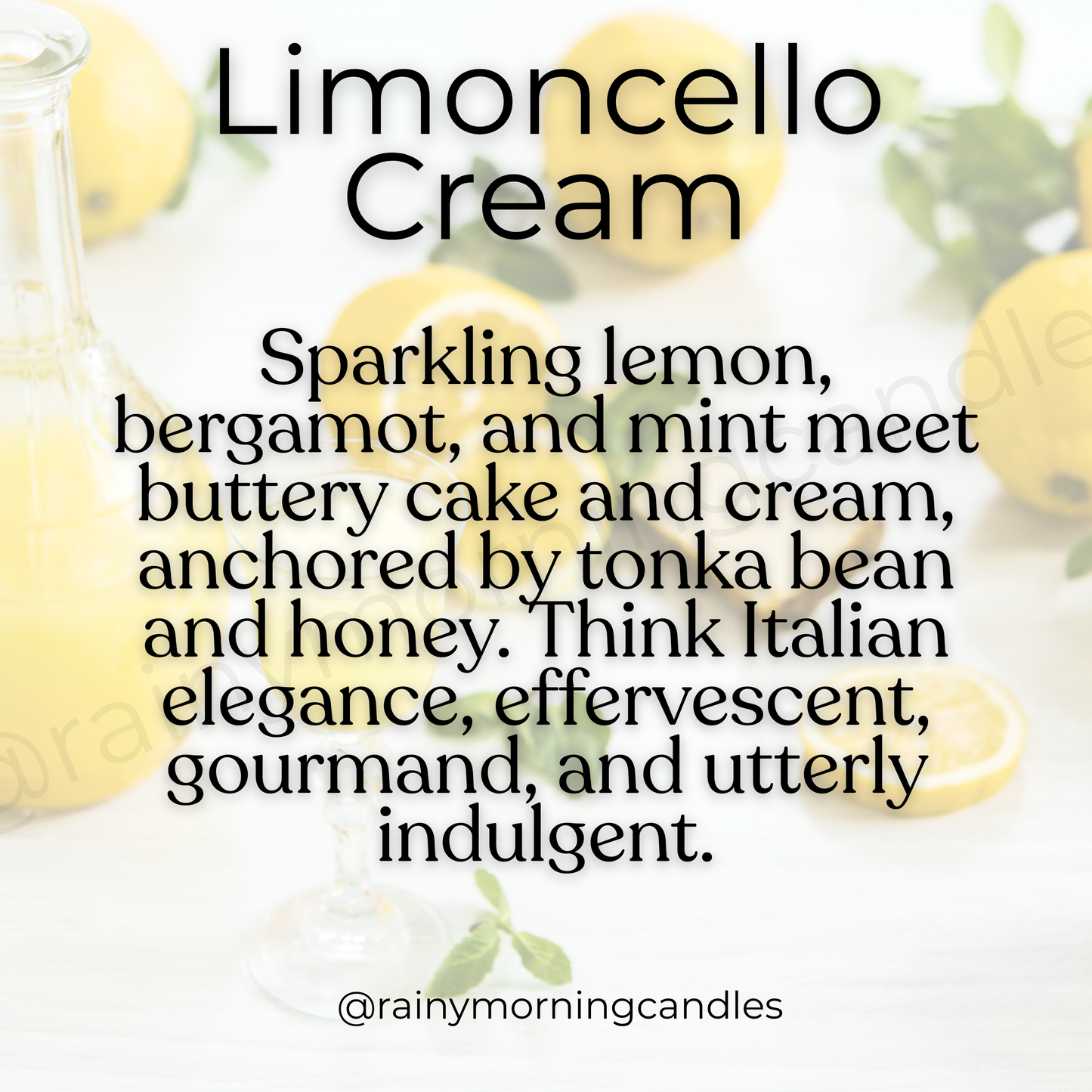 Limoncello Cream | Wax Melts