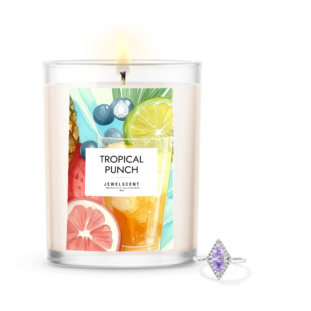 Tropical Punch 18oz Home Jewelry Candle by JewelScent