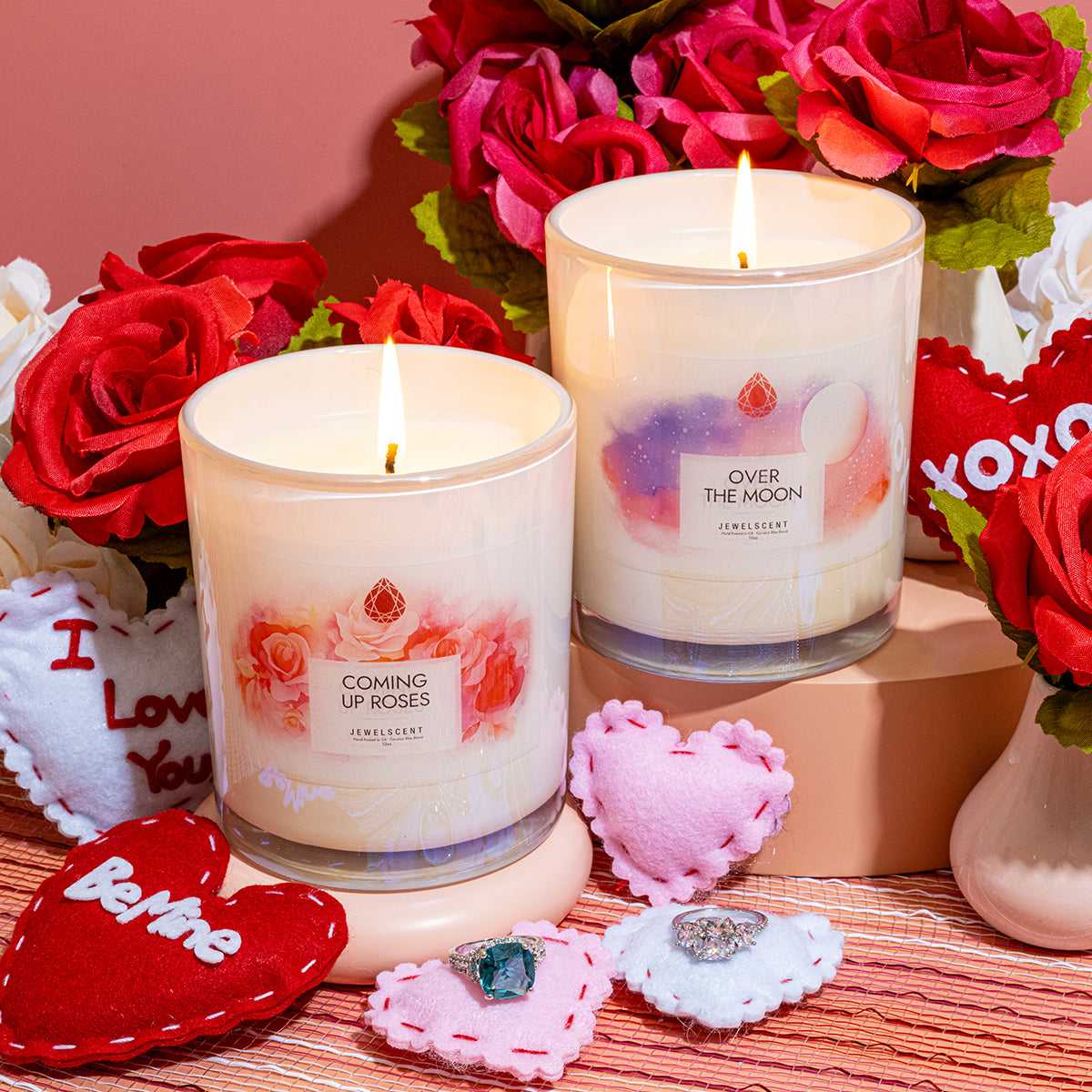 Over The Moon Iridescent Jewelry Candle 10oz - Signature Collection