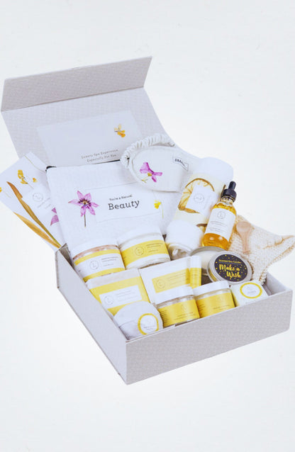 Cheer up Citrus Sunshine Gift Basket, Natural Care Package, Recovery Gift, New home gift, Attention Gift by Lizush soap
