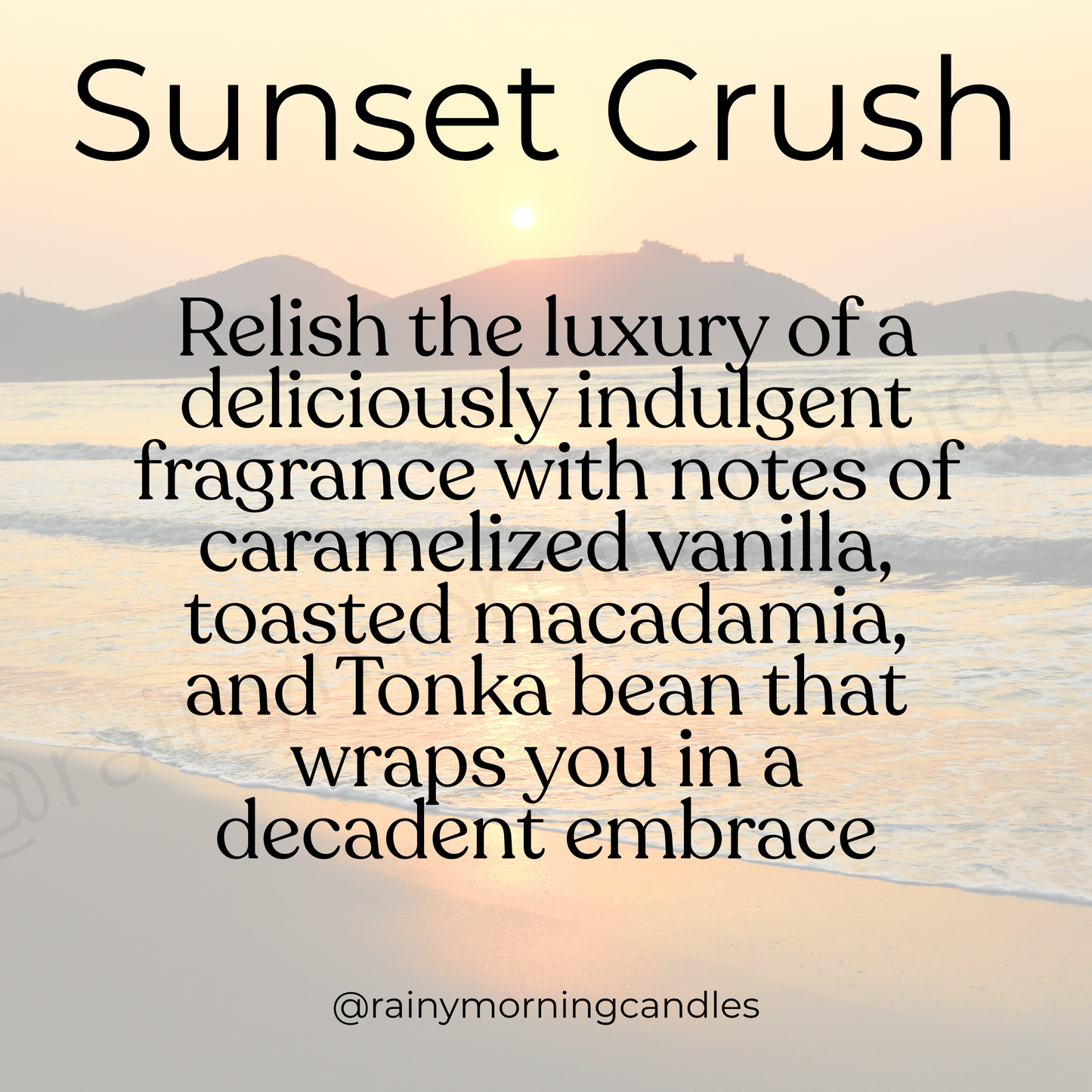 Sunset Crush | Brazilian Crush Cheirosa 71 Inspired Wax Melts