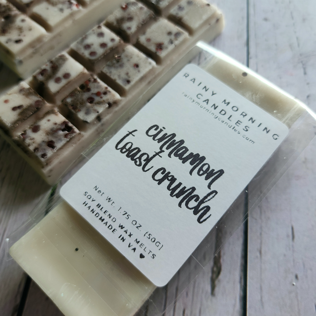 Cinnamon Toast Crunch | Wax Melts by Rainy Morning Candles