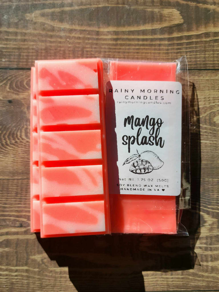 Mango Splash | Wax Melts by Rainy Morning Candles