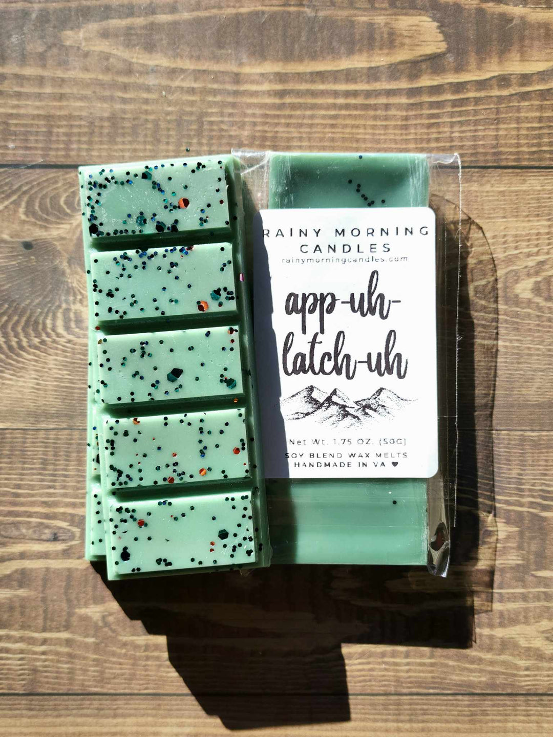 App-Uh-Latch-Uh Wax Melts for Invigorating Home Fragrance by Rainy Morning Candles