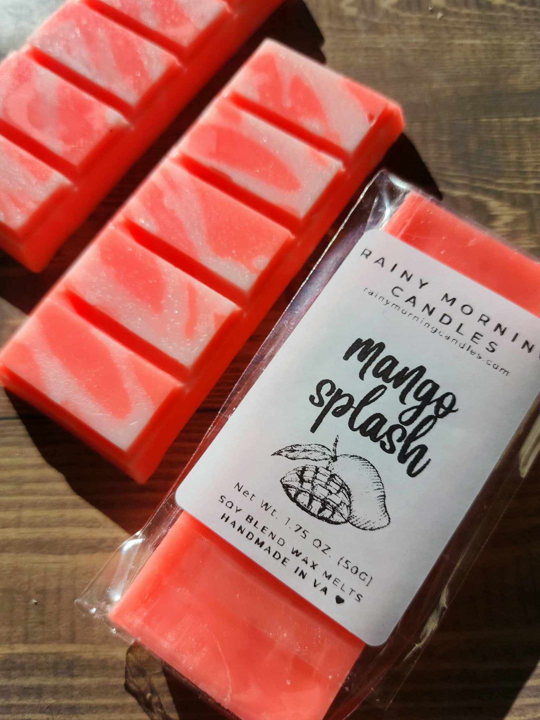 Mango Splash | Wax Melts by Rainy Morning Candles