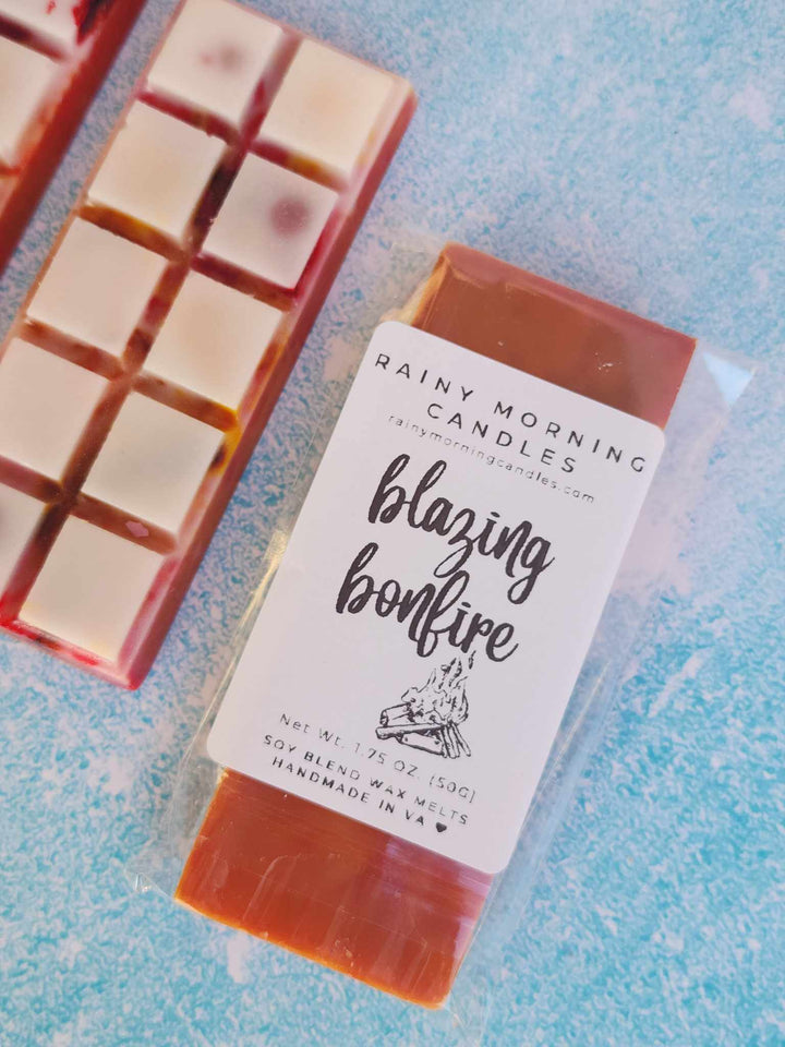 Blazing Bonfire | Wax Melts by Rainy Morning Candles