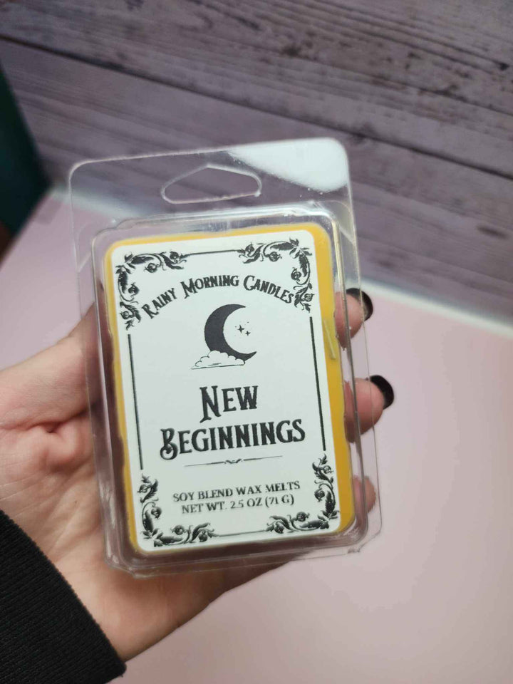 New Beginnings Intention Ritual Wax Melts for Mindful Moments - Deeunta Domain