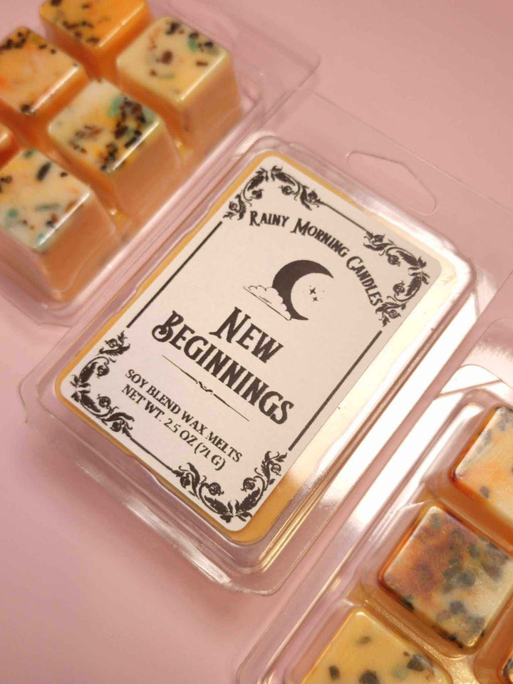 New Beginnings Intention Ritual Wax Melts for Mindful Moments - Deeunta Domain