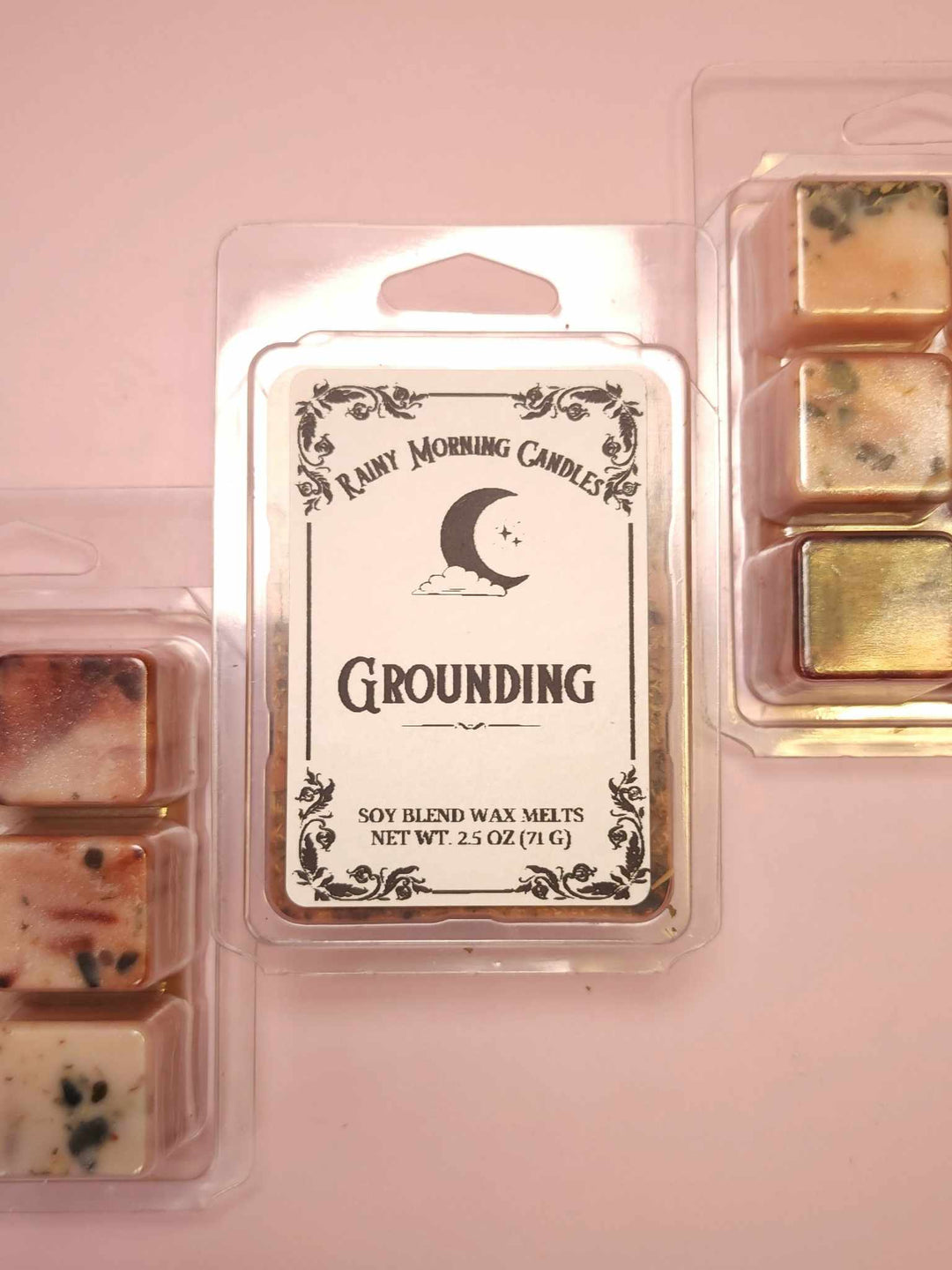 Grounding Wax Melts | Intention + Ritual for Peace and Clarity by Rainy Morning Candles
