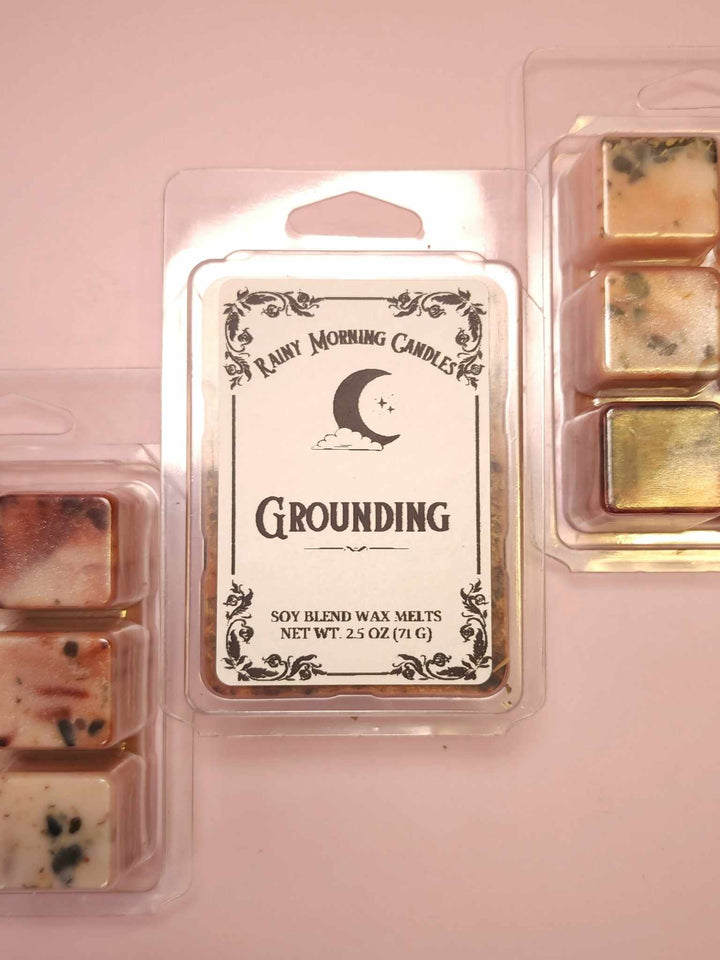 Grounding Wax Melts | Intention + Ritual for Peace and Clarity by Rainy Morning Candles