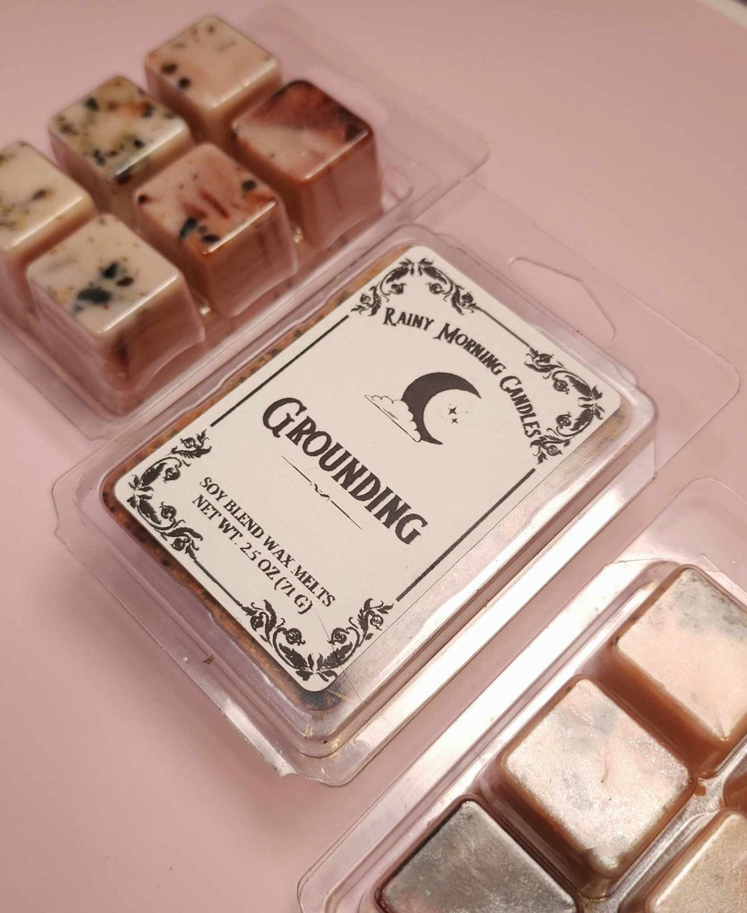 Grounding Wax Melts | Intention + Ritual for Peace and Clarity by Rainy Morning Candles