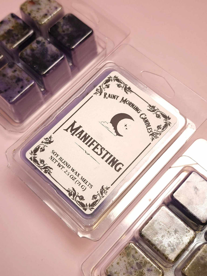 Manifesting | Intention + Ritual Wax Melts by Rainy Morning Candles