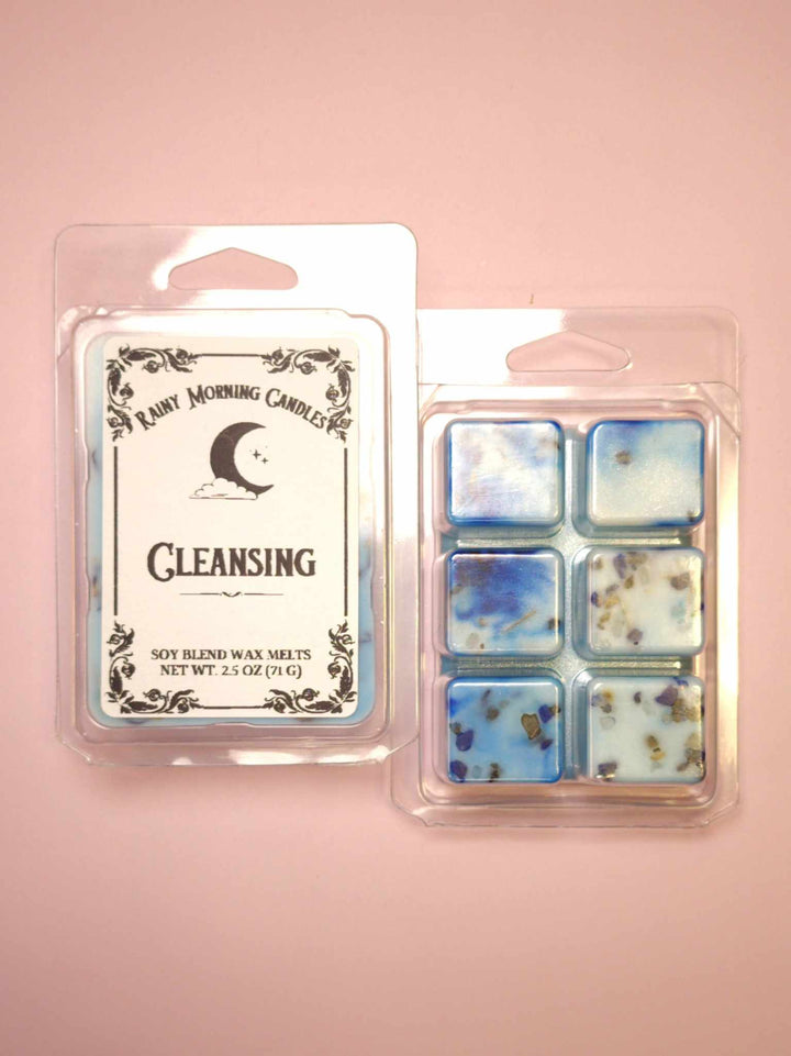 Cleansing Wax Melts | Intention + Ritual Aromatherapy by Rainy Morning Candles