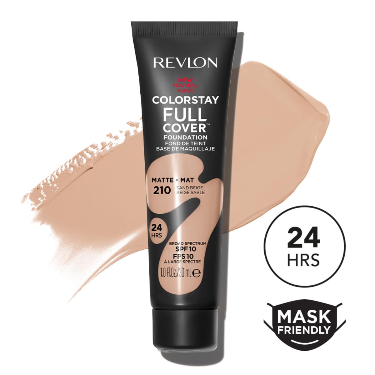 Revlon ColorStay Full Cover Longwear Matte Foundation, Heat & Sweat Resistant Lightweight Face Makeup, Caramel (425), 1.0 oz - Deeunta Domain