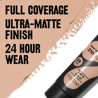 Revlon ColorStay Full Cover Longwear Matte Foundation, Heat & Sweat Resistant Lightweight Face Makeup, Caramel (425), 1.0 oz - Deeunta Domain