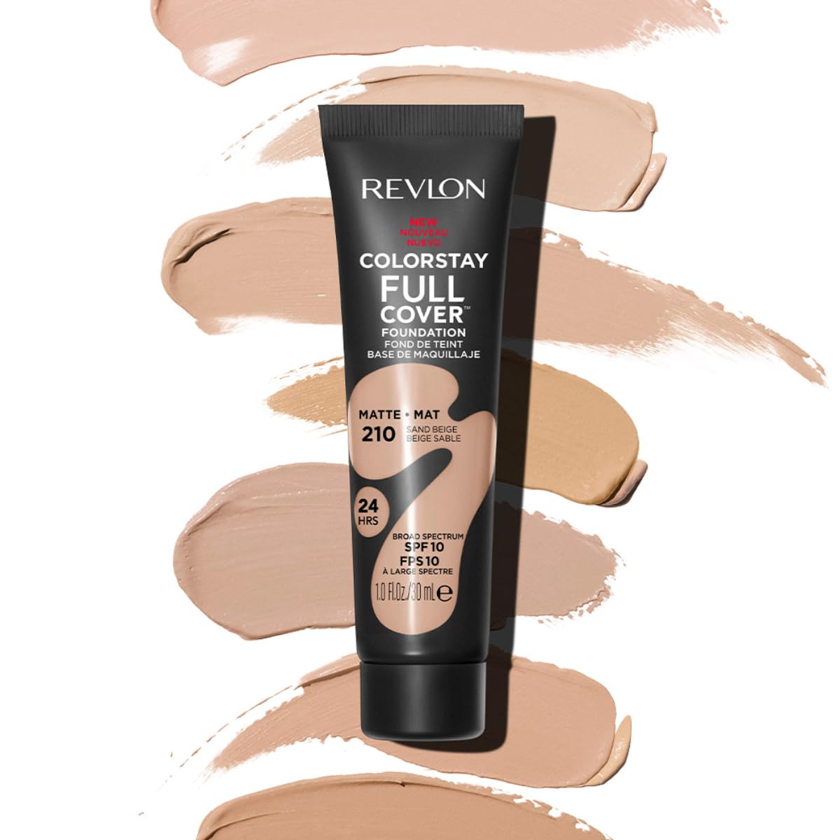Revlon ColorStay Full Cover Longwear Matte Foundation, Heat & Sweat Resistant Lightweight Face Makeup, Caramel (425), 1.0 oz - Deeunta Domain
