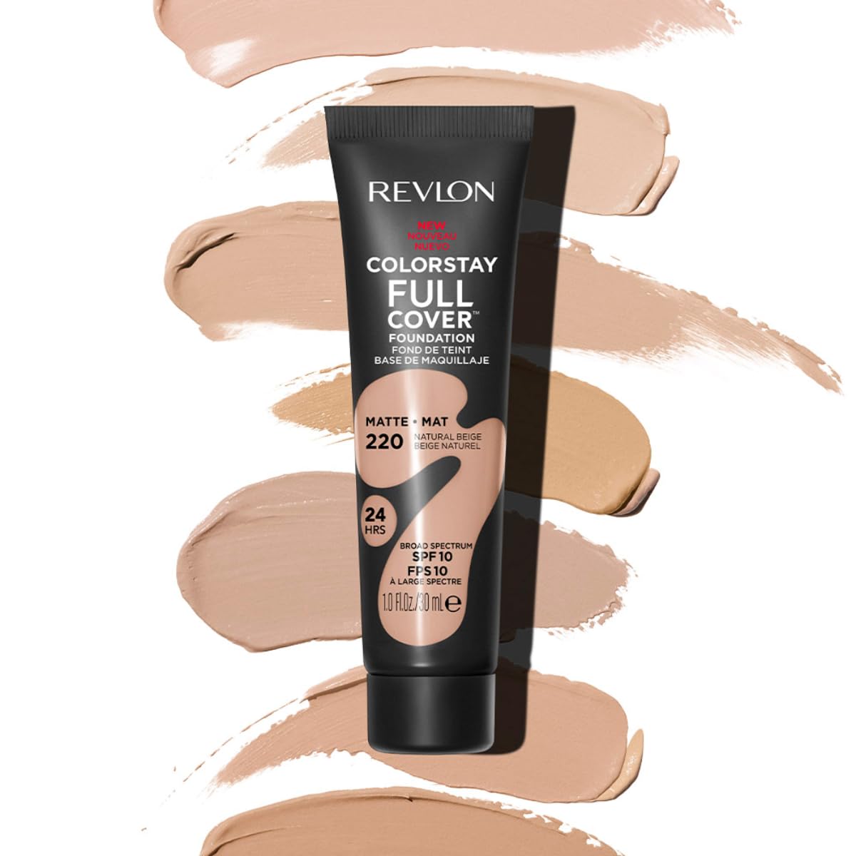 Revlon ColorStay Full Cover Longwear Matte Foundation, Heat & Sweat Resistant Lightweight Face Makeup, Caramel (425), 1.0 oz - Deeunta Domain