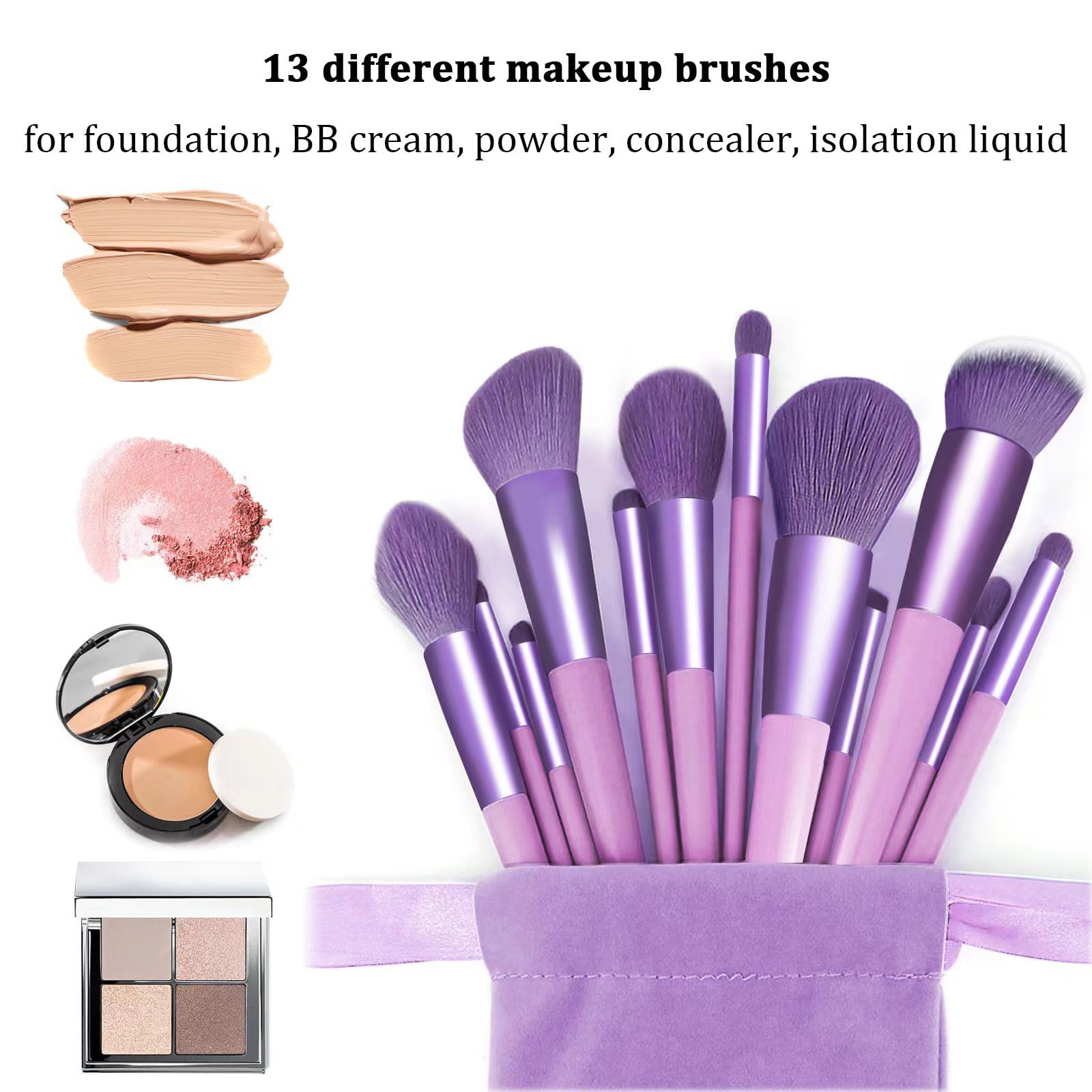 Koccido Makeup Brushes 22 Pcs Makeup Kit,Foundation Brush Eyeshadow Brush Make up Brushes Set (Pink, 22 Piece Set) - Deeunta Domain