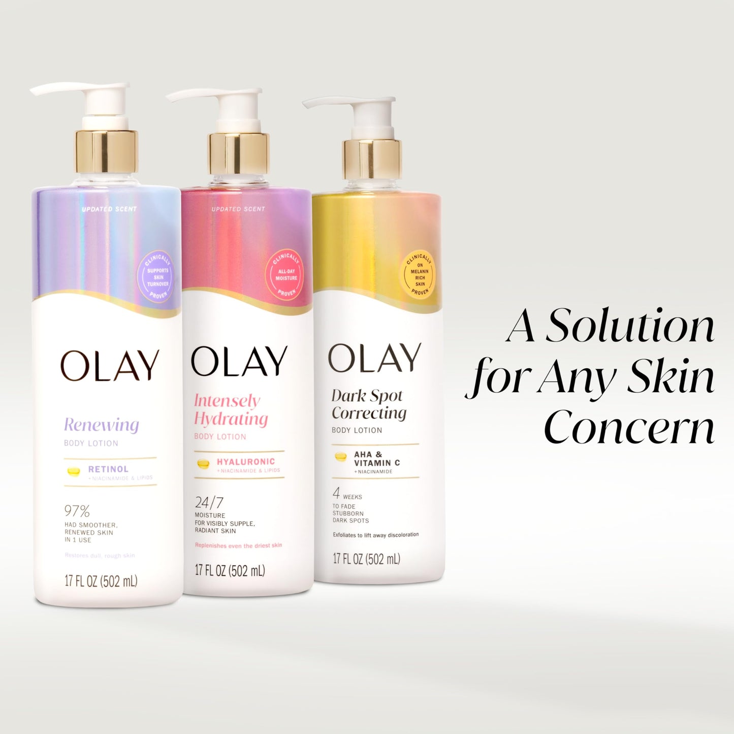 Olay Super Serum Hand & Body Lotion for Dry Skin, 24hr Long Lasting Hydration, 5+ Ingredient Complex for Bright Even Firm Luminous Skin, Sweet Vanilla & Soft Wood Scent, 18.5 fl oz - Deeunta Domain