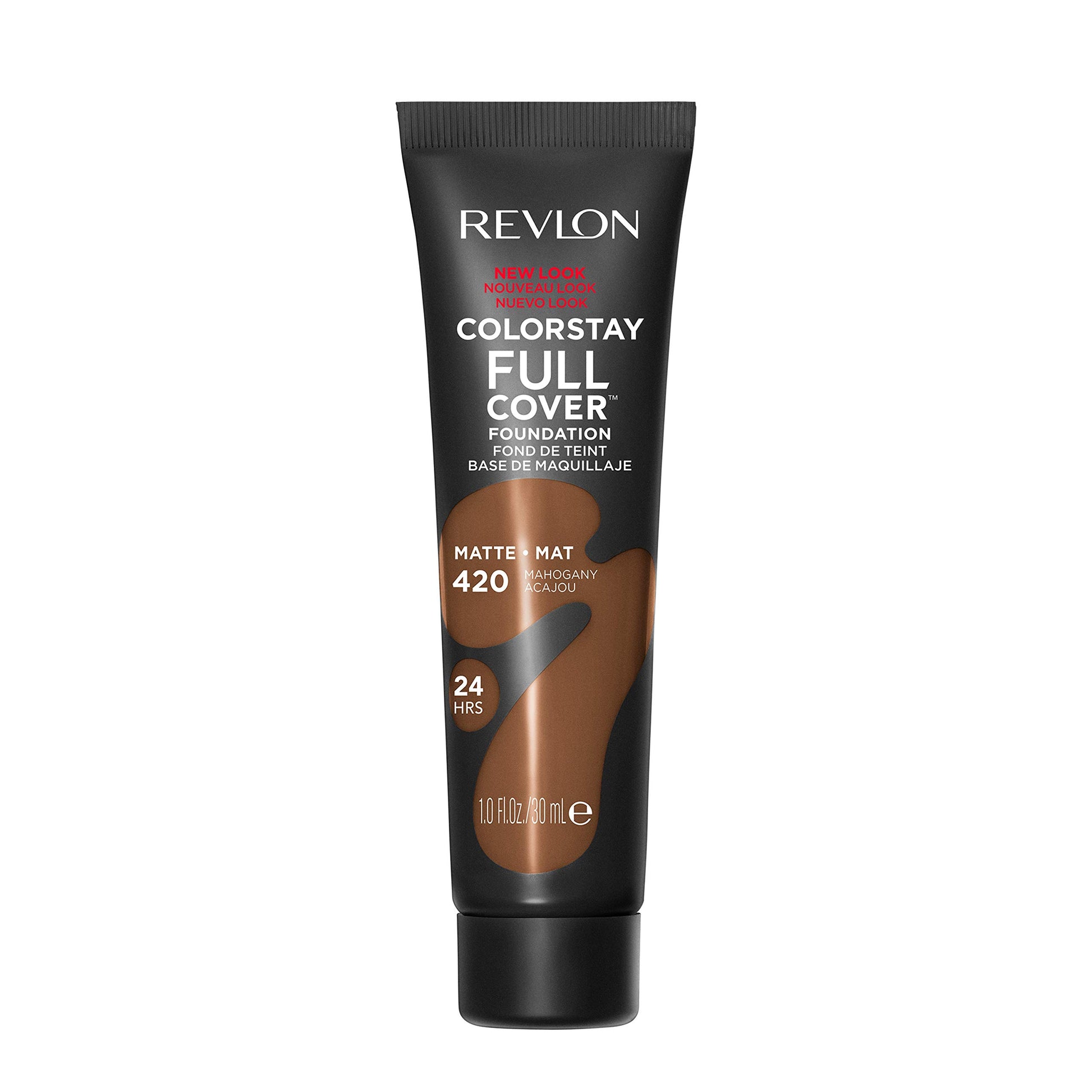 Revlon ColorStay Full Cover Longwear Matte Foundation, Heat & Sweat Resistant Lightweight Face Makeup, Caramel (425), 1.0 oz - Deeunta Domain