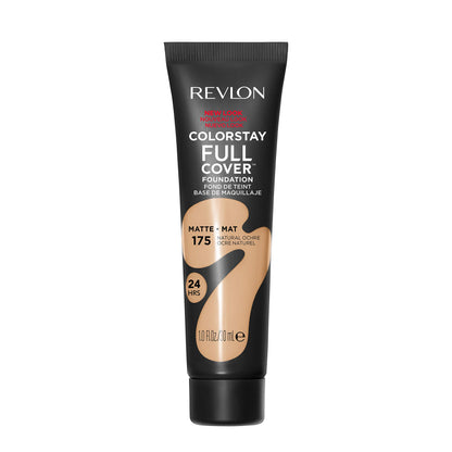 Revlon ColorStay Full Cover Longwear Matte Foundation, Heat & Sweat Resistant Lightweight Face Makeup, Caramel (425), 1.0 oz - Deeunta Domain