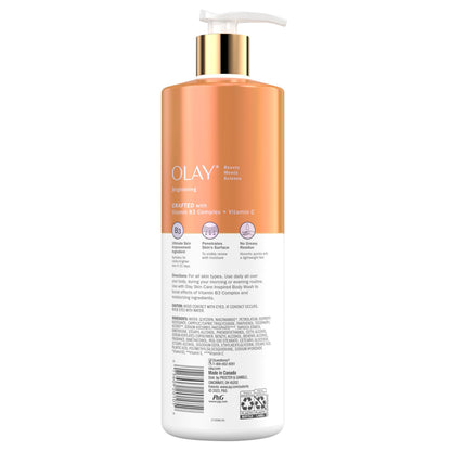 Olay Super Serum Hand & Body Lotion for Dry Skin, 24hr Long Lasting Hydration, 5+ Ingredient Complex for Bright Even Firm Luminous Skin, Sweet Vanilla & Soft Wood Scent, 18.5 fl oz - Deeunta Domain