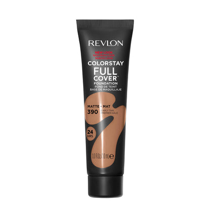Revlon ColorStay Full Cover Longwear Matte Foundation, Heat & Sweat Resistant Lightweight Face Makeup, Caramel (425), 1.0 oz - Deeunta Domain