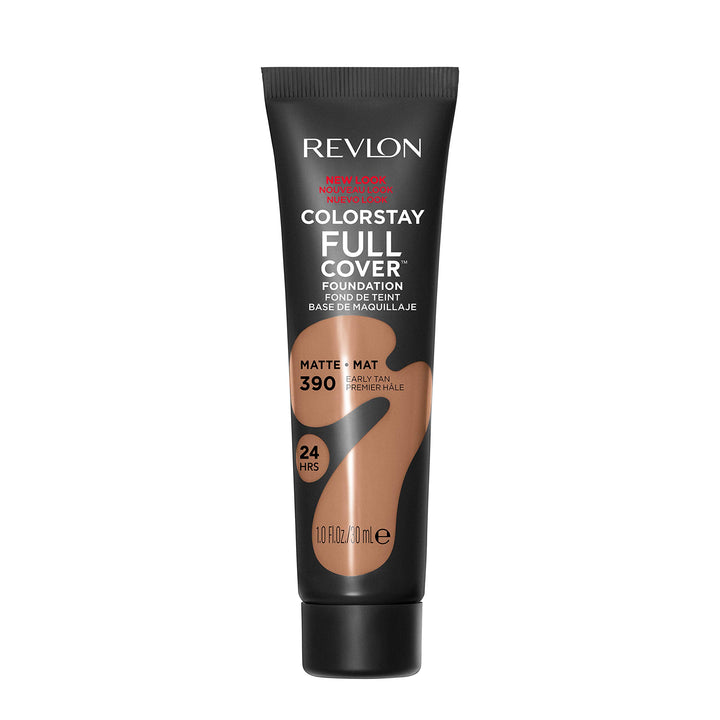 Revlon ColorStay Full Cover Longwear Matte Foundation, Heat & Sweat Resistant Lightweight Face Makeup, Caramel (425), 1.0 oz - Deeunta Domain