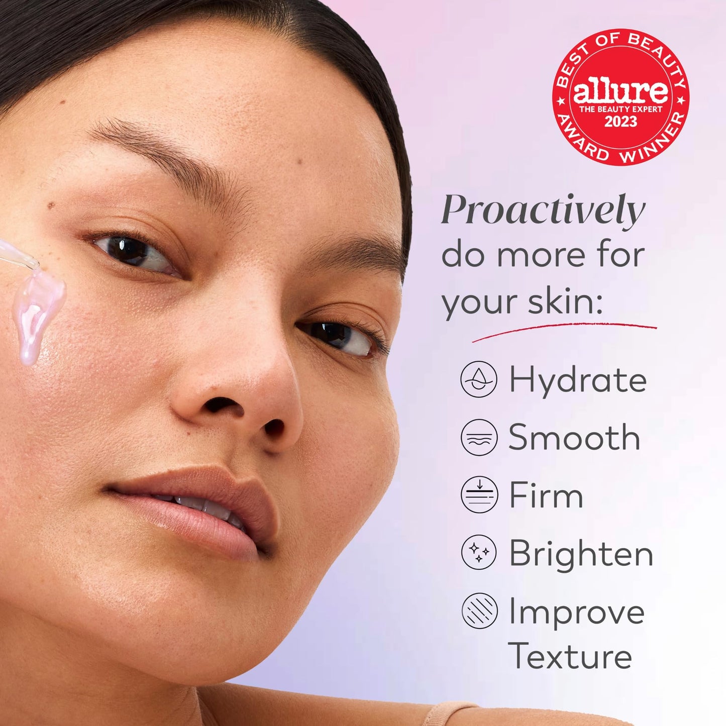 Olay Super Serum - Glow Serum for Face - Activated Niacinamide, Vitamin C & E, Collagen Peptide, AHA - 5-in-1 Benefits - Brightens, Hydrates, Smooths, Firms, Evens Tone, Proactive Anti-Aging, 1.0 Oz - Deeunta Domain
