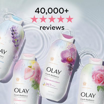 Olay Body Wash for Women, 24/7 Skin-Loving Freshness, Miami Mocktails, Plant Based Cleansers, Vitamin B3 & Antioxidant Blend, For All Skin Types, Mango Tango with Mango & Hibiscus Scent, 22 fl oz - Deeunta Domain