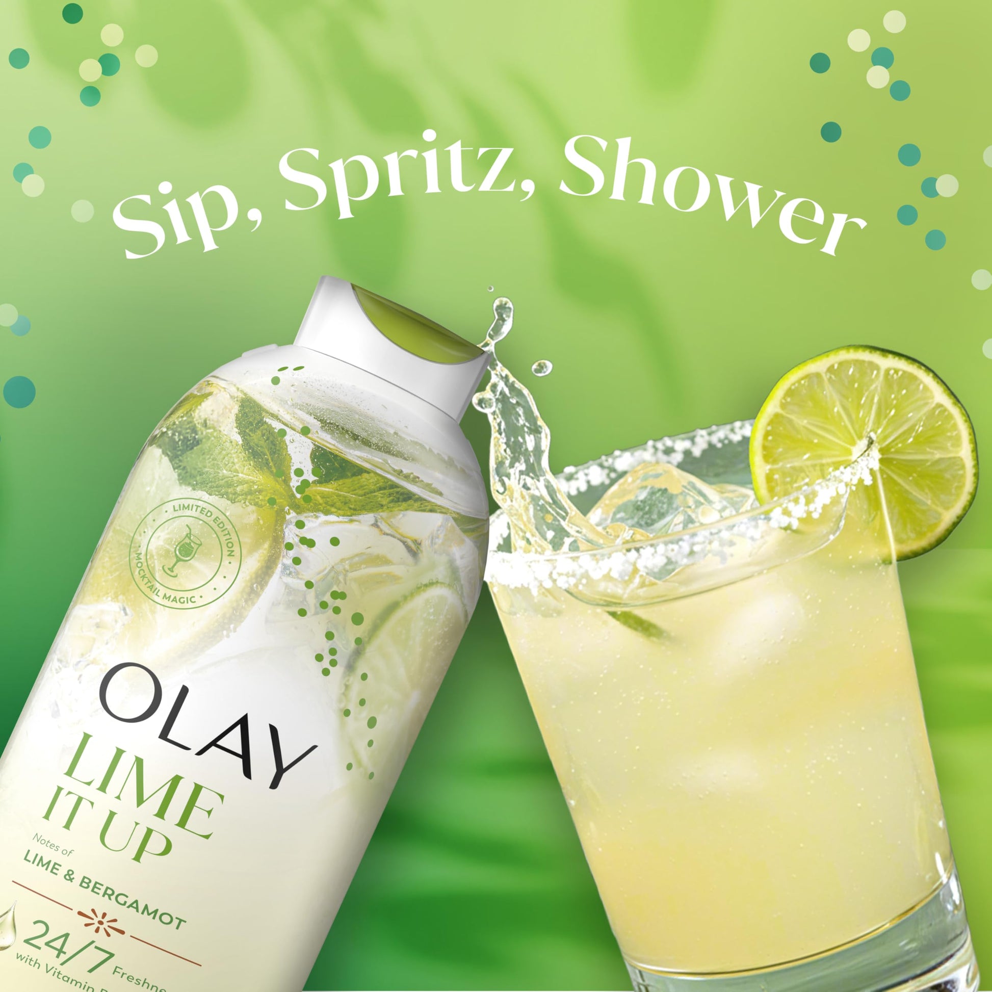 Olay Body Wash for Women, 24/7 Skin-Loving Freshness, Miami Mocktails, Plant Based Cleansers, Vitamin B3 & Antioxidant Blend, For All Skin Types, Mango Tango with Mango & Hibiscus Scent, 22 fl oz - Deeunta Domain