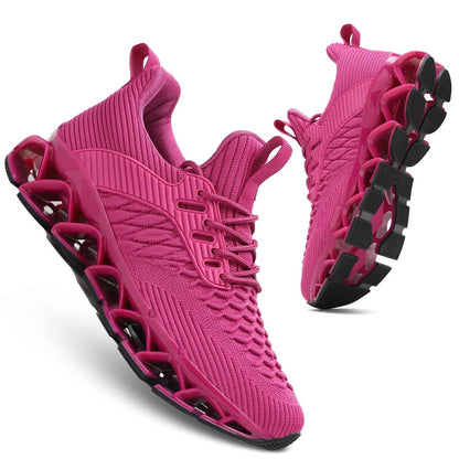 Wrezatro Women's Slip on Walking Running Shoes Blade Tennis Casual Fashion Sneakers Comfort Non Slip Work Sport Athletic Trainer