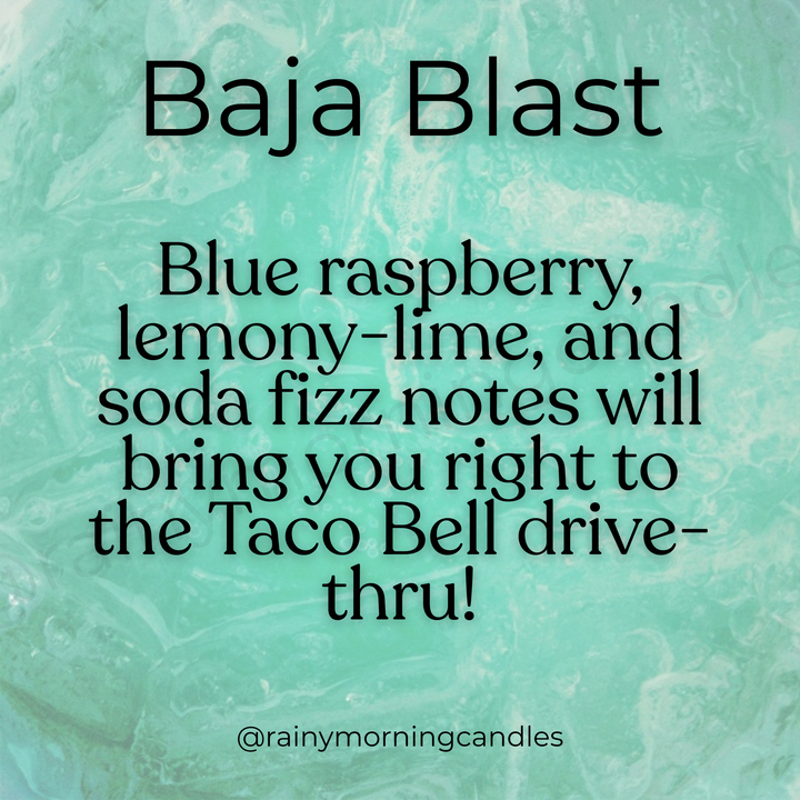 Baja Blast Wax Melts for a Refreshing Home Aroma by Rainy Morning Candles