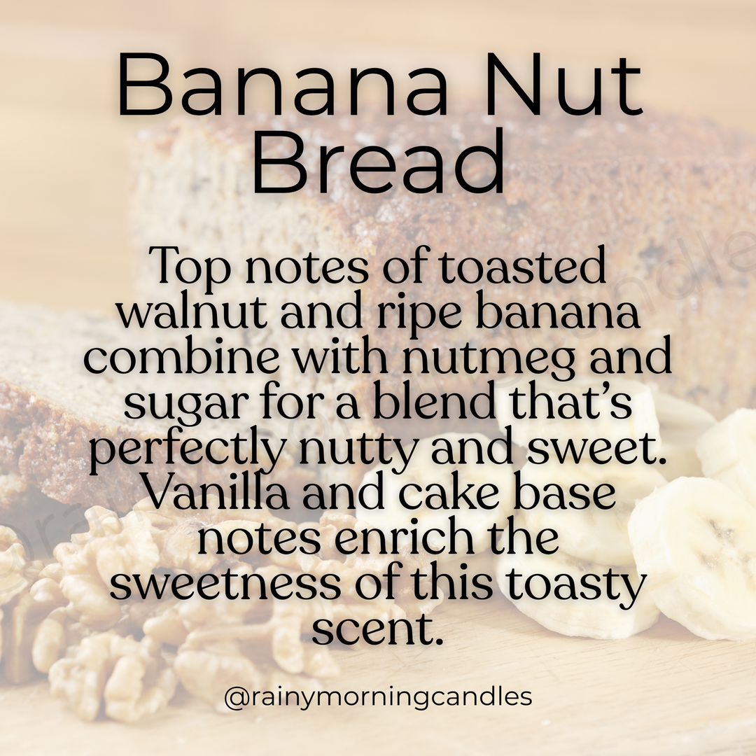 Banana Nut Bread | Wax Melts by Rainy Morning Candles