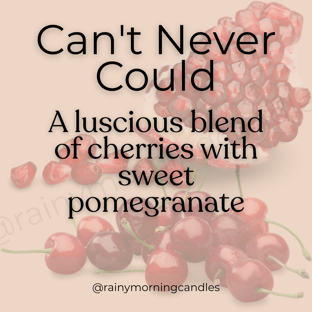 Can't Never Could | Cherry Pomegranate | Wax Melts by Rainy Morning Candles