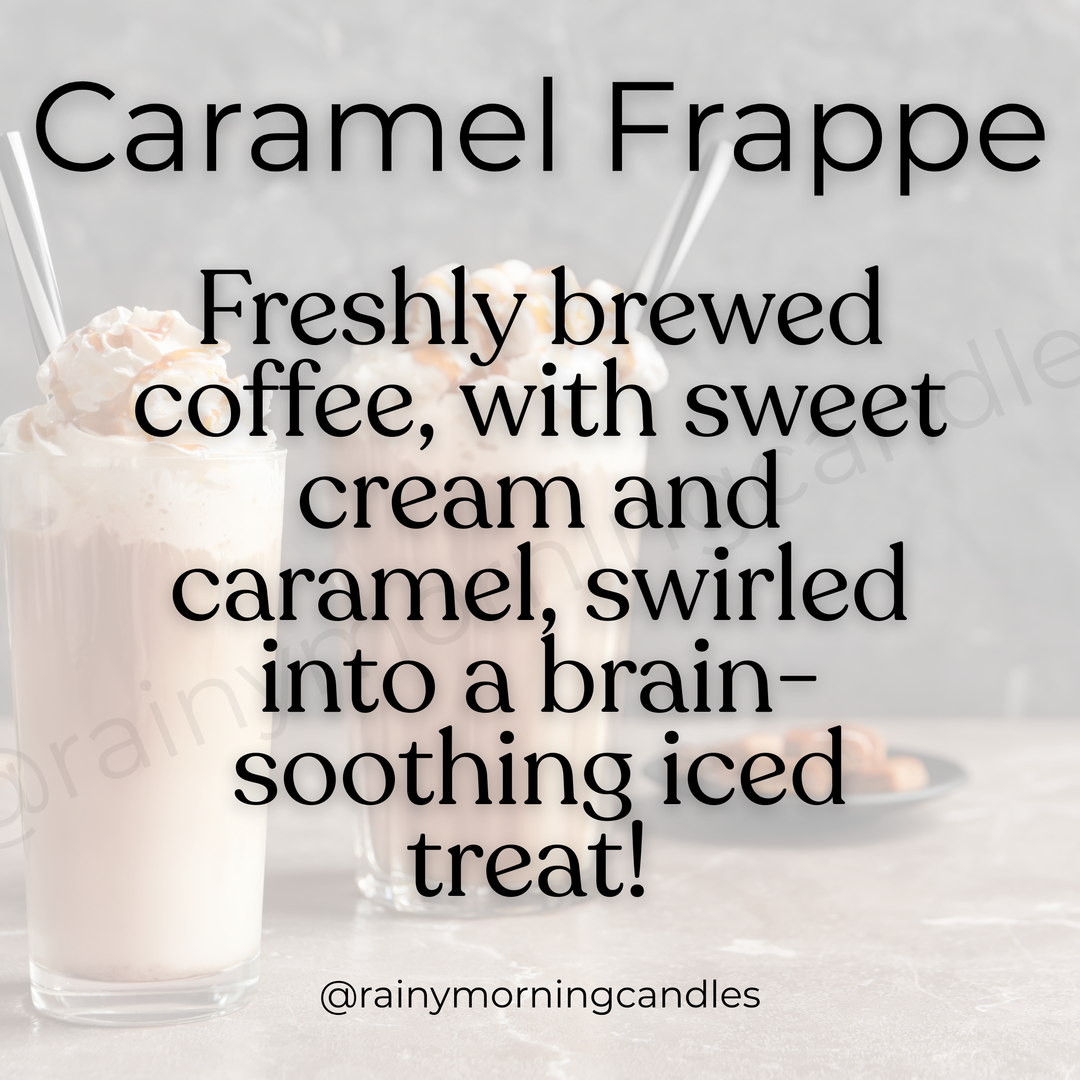 Caramel Frappe Wax Melts - Indulge in Sweet Aroma by Rainy Morning Candles