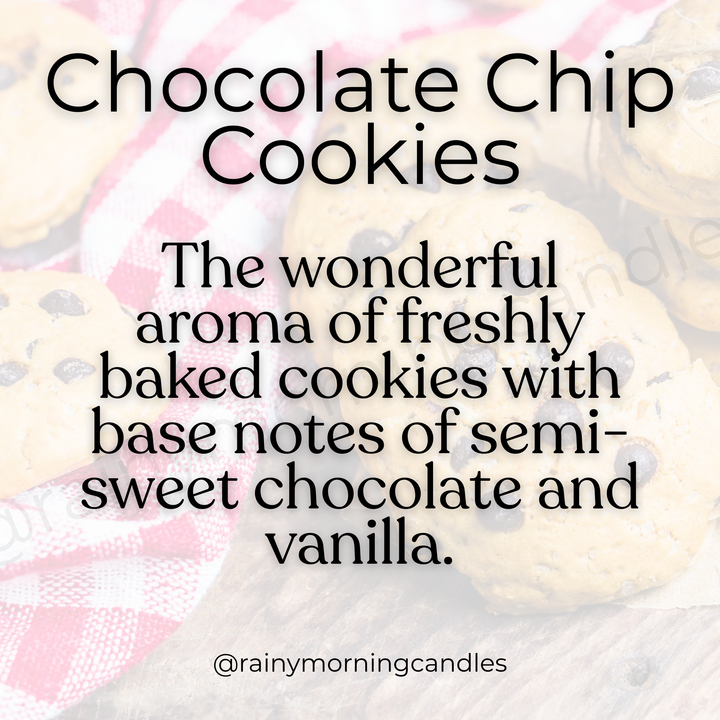 Chocolate Chip Cookies | Wax Melts by Rainy Morning Candles