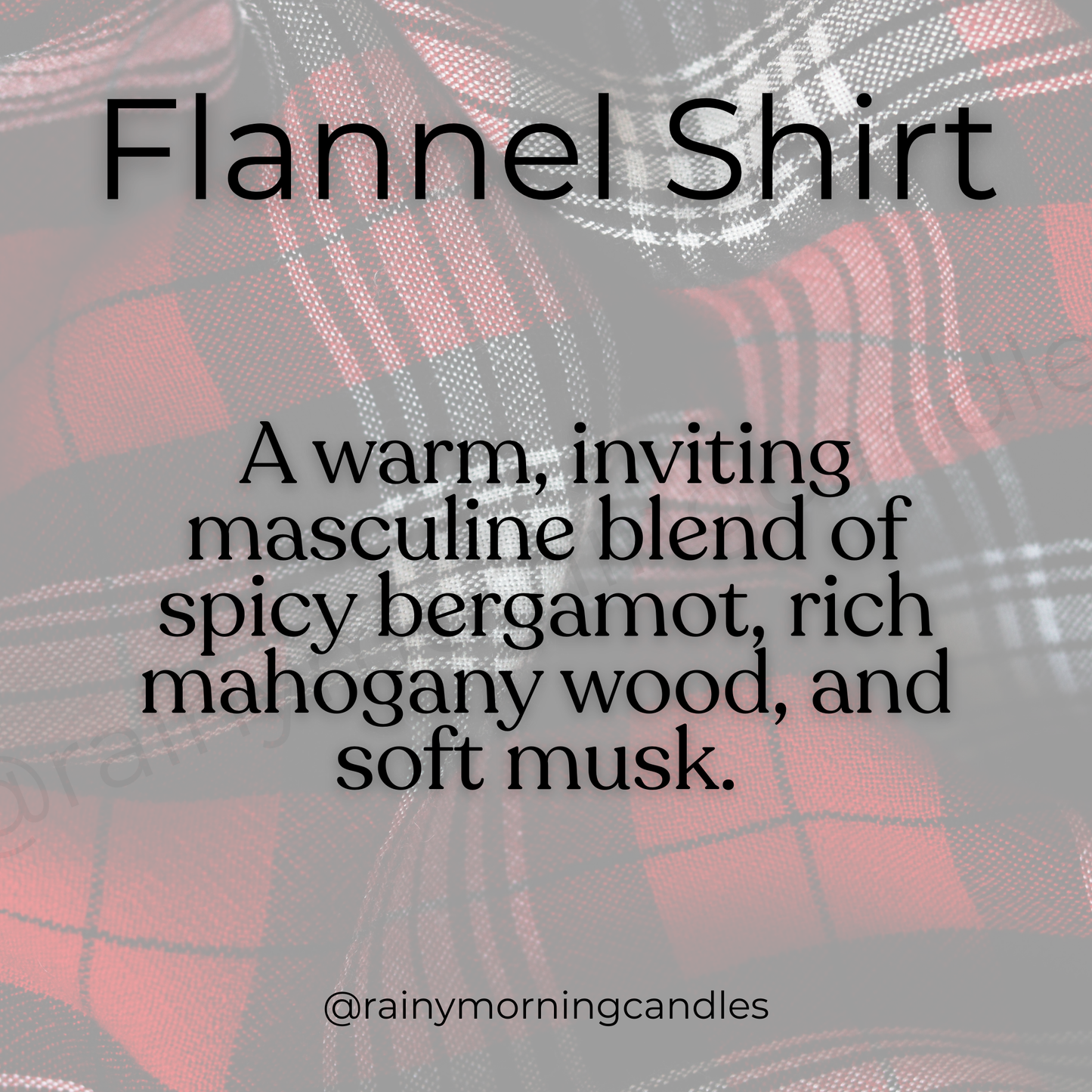 Flannel Shirt | Wax Melts