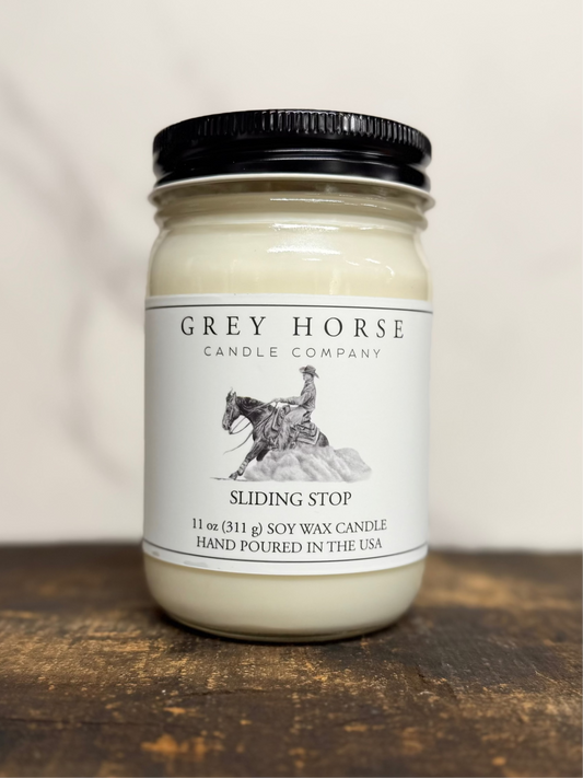 Sliding Stop Trot It Forward Collection for Enhanced Control by Grey Horse Candle Co.
