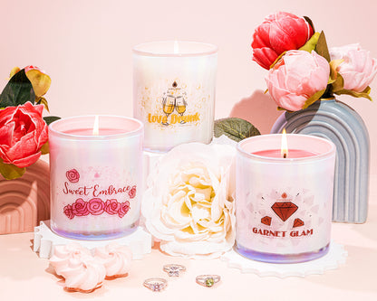 Love Drunk Iridescent 10oz Signature Jewelry Candle by JewelScent