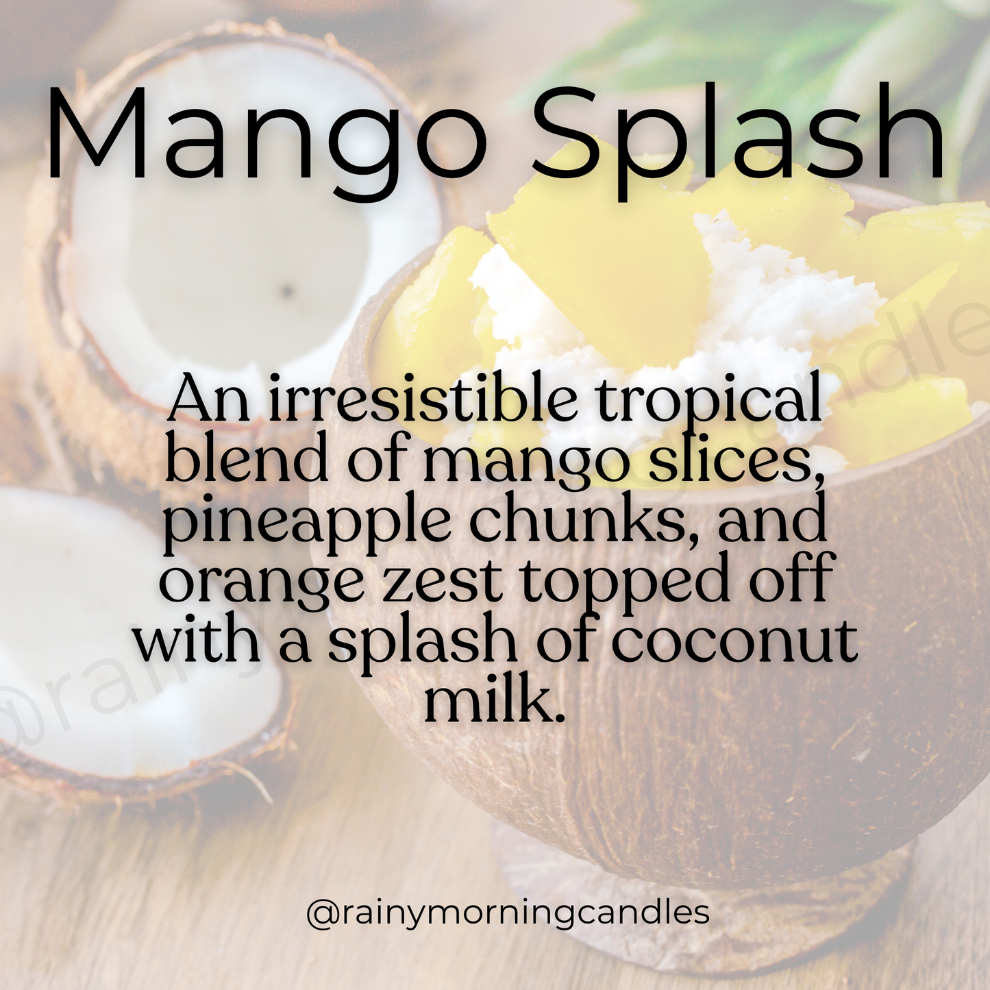 Mango Splash | Wax Melts