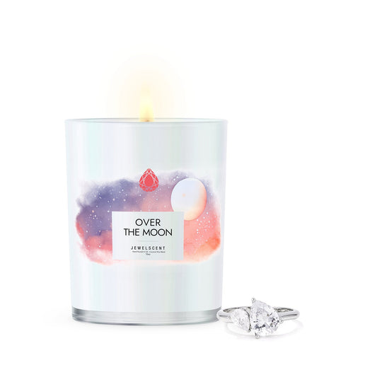 Over The Moon Iridescent Jewelry Candle 10oz - Signature Collection by JewelScent