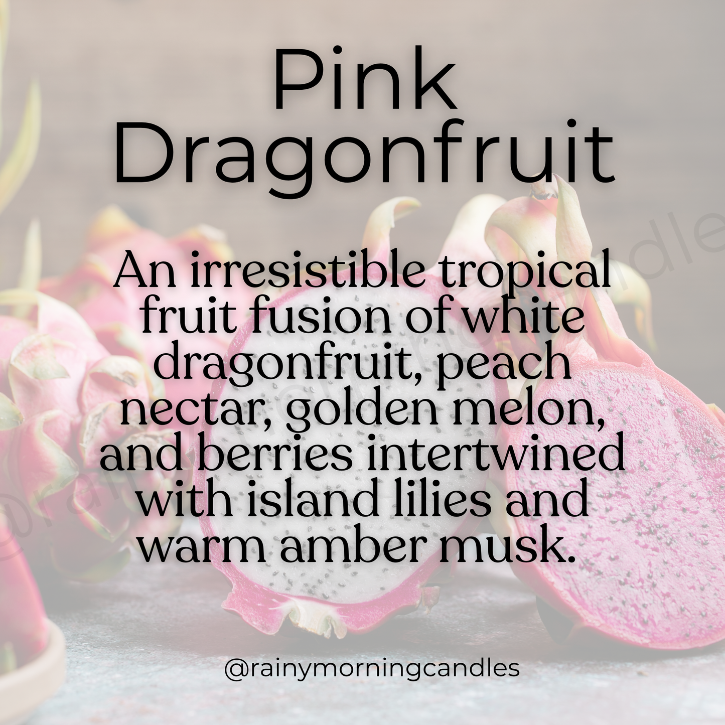 Pink Dragonfruit | Wax Melts