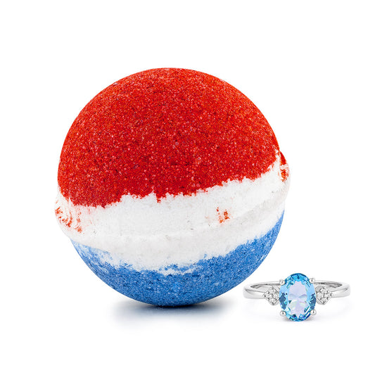 Rocket Pop Jewelry Bath Bomb by JewelScent