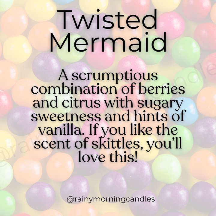 Twisted Mermaid Wax Melts - Enchanting Scents for Your Home by Rainy Morning Candles