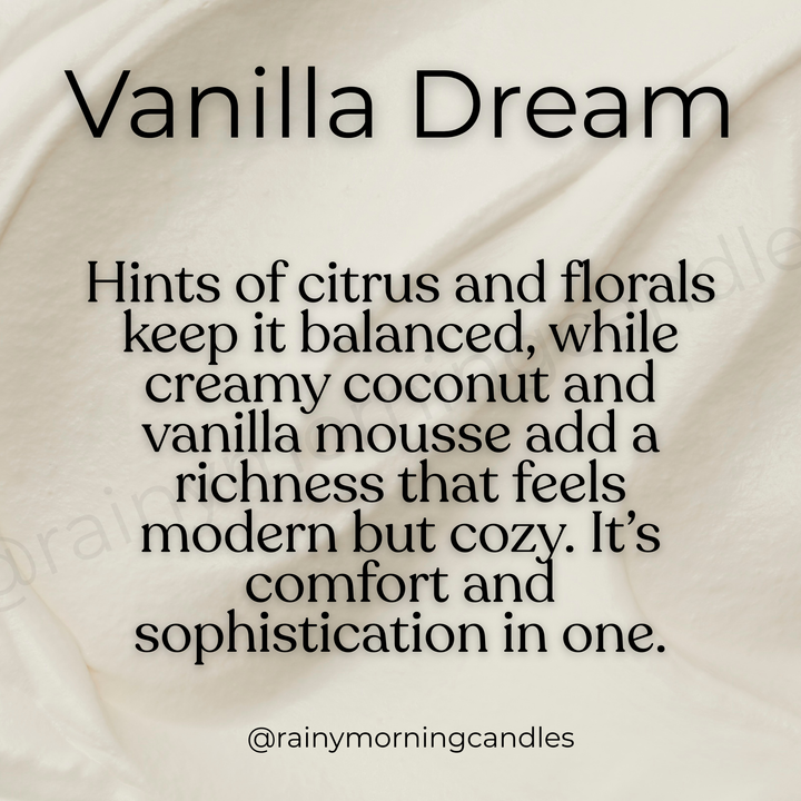 Vanilla Dream | Heavy Cream Inspired Wax Melts - Deeunta Domain