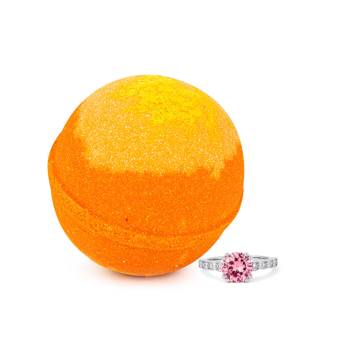 California Poppy 10oz Jewelry Bath Bomb by JewelScent