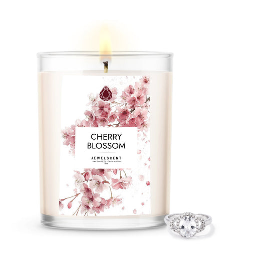 Cherry Blossom 18oz Home Jewelry Candle by JewelScent