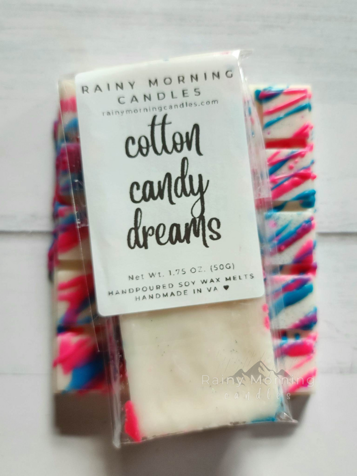 Cotton Candy Dreams Wax Melts Safe Flame Free Long Lasting Home Fragrance For Nostalgic Scent Lovers - Deeunta Domain