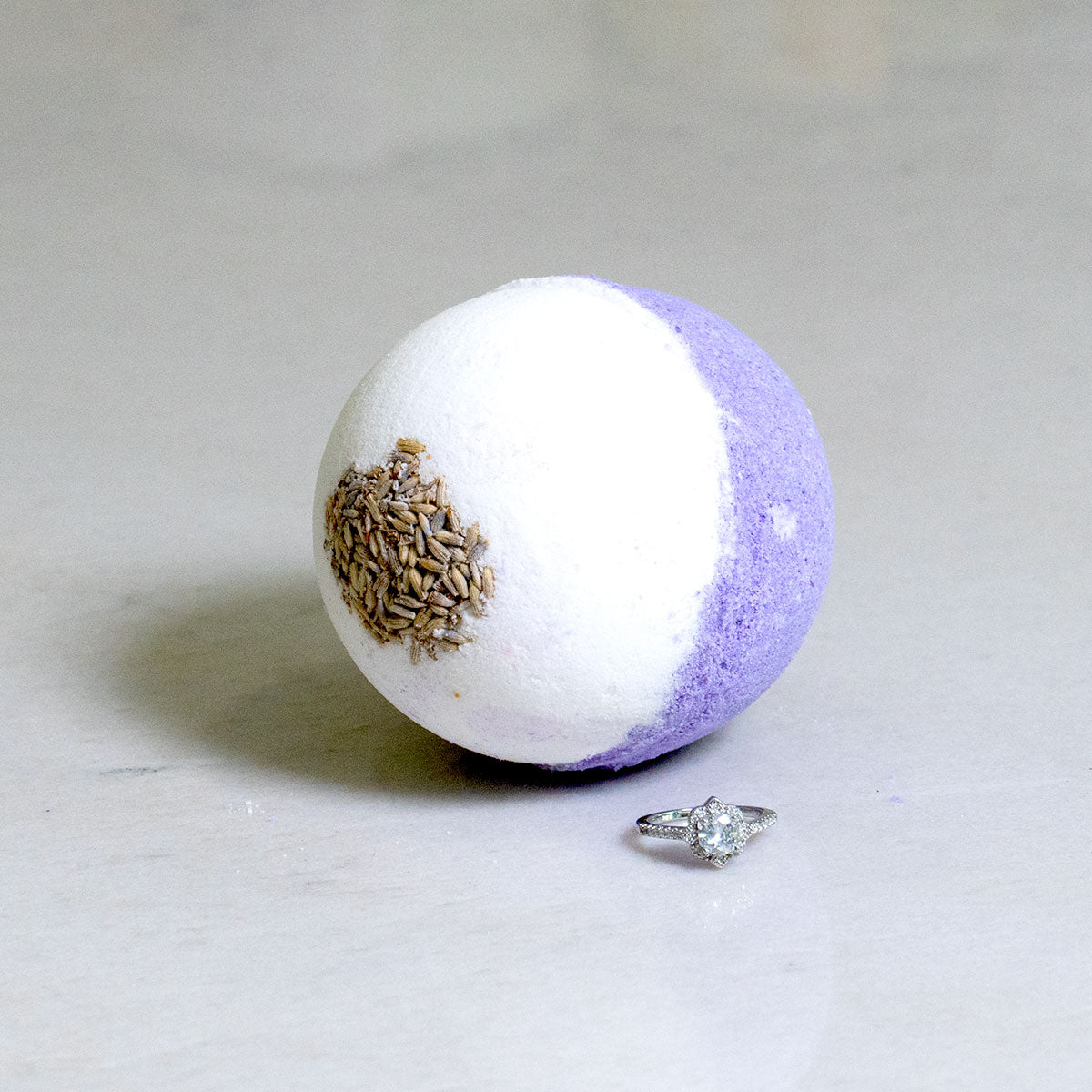 Dreamy Lavender 10oz Jewelry Bath Bomb by JewelScent